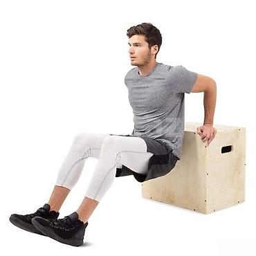 İdman və istirahət: Fitness təlimi üçün idman aləti "Jump Box Wodeco Outdoor"Fitness — 2