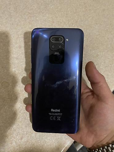 Redmi Note 9, 128 GB, rəng - Göy, Barmaq izi, Face ID, Sensor
