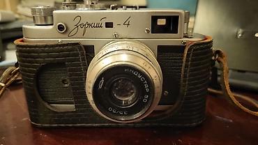 Фото и видеокамеры: Klassik 35mm film fotoaparat – Zorkiy-4 (SSSR istehsalı) — 8