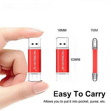 Hard diskovi, eksterni diskovi: Microdrive USB fleš disk sa USB-A i USB-C konektorima 128GB. Opis — 4