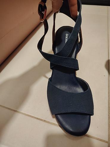 Sandale: Ženske sandale na punu petu – Graceland - Model: espadrile na — 3