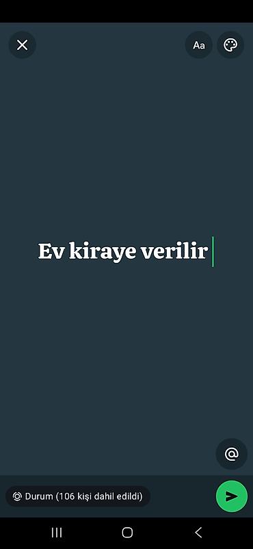 yasamalda kirayə: Bine qesebesi imam hesen mecide catmamis adenli kiraye ev verilir — 1