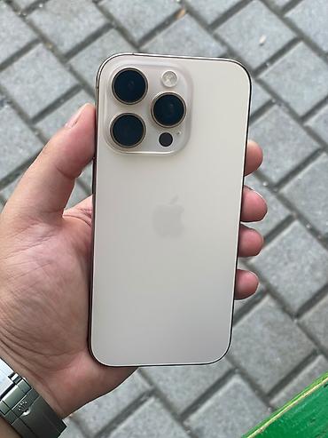 IPhone 16 Pro, Qızılı, Face ID lalafo.az -da IPhone 16 Pro, Qızılı, Face ID