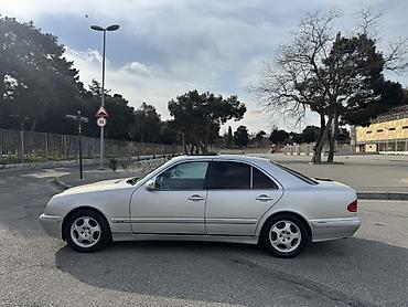 Avtomobil satışı: Mercedes-Benz E‑Class W210 Avantgarde, gümüşü rəng. Avadanlıq və — 1