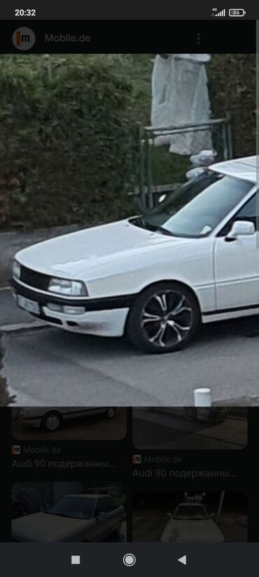 Audi: Audi 90: 1988 г., 2.3 л, Механика, Бензин, Седан