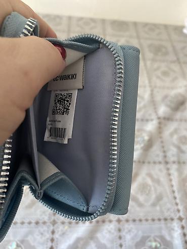adidas forum: LC Waikiki mini pulqabı - Rəng: açıq mavi - Material: teksturalı — 3