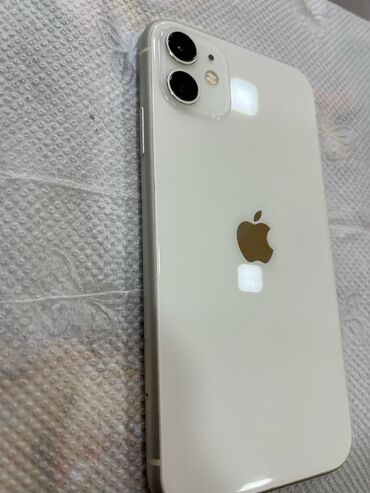 Apple iPhone: IPhone 11, 128 GB, Ağ, Face ID