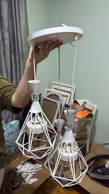 Çılçıraq, 3 lampa, Metal lalafo.az -da Çılçıraq, 3 lampa, Metal