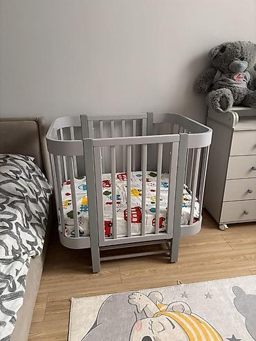 Oğlan və qız üçün, Yeni, Yumru, Beşik, Dəst ilə, Matras ilə, Yellənmə mexanizmi ilə