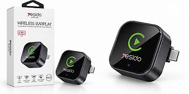 et ceken masin: Yesido KM31 simsiz CarPlay adapteri – avtomobildə naqilli CarPlay — 1