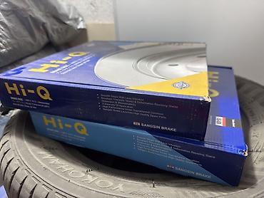 видно: Киа к7, Грандеур,Тормозные диски и колодки Hi-Q (Sangsin Brake) - — 2