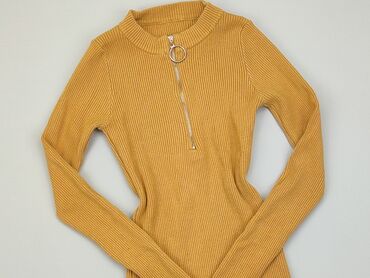 spódniczka w kratkę żółta: Sweter, S (EU 36), condition - Good