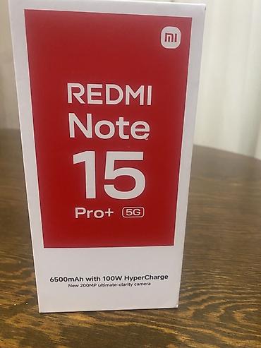 Redmi, Redmi Note 15 Pro Plus, Новый, 256 ГБ, цвет - Черный, 2 SIM at lalafo.kg Redmi, Redmi Note 15 Pro Plus, Новый, 256 ГБ, цвет - Черный, 2 SIM