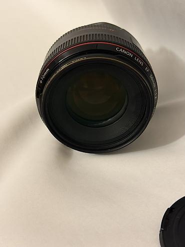pop filter: Canon EF 50mm f/1.2L USM obyektiv Satılır Canon EF 50mm f/1.2L USM — 5