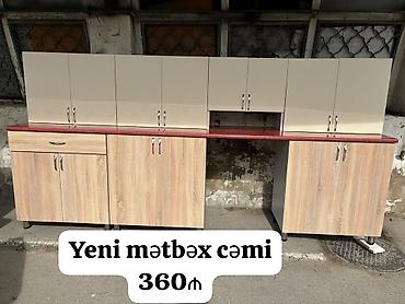balkon masa: Metbex mebeli tezedi Olcusu 303sm Qiymet 360 manat Unvan — 1