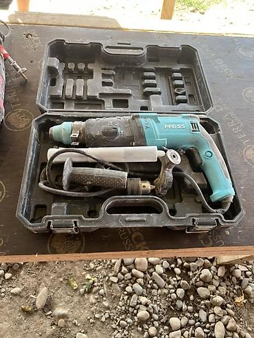 генератор бензиновый бу: Перфоратор MOSS Power Tools в кейсе Описание: - Сетевой перфоратор с — 1