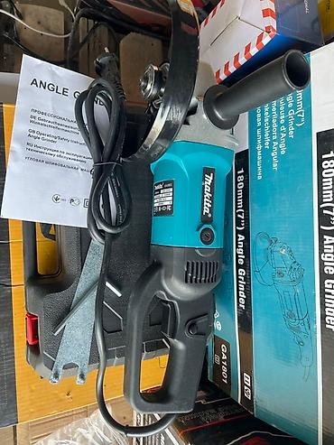 русская: УШМ (болгарка) Makita GA1801, 180 мм Основные характеристики: - — 3