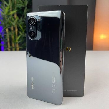 смартфоны asus zenfone 5: Poco F3, Б/у, 128 ГБ, цвет - Черный, 2 SIM