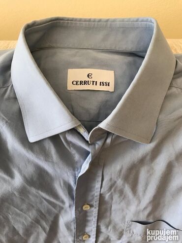 Košulje: Original CERRUTI 1881 kosulja L 100% cotton Ramena 49cm duzina — 1