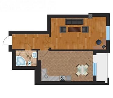 Продажа квартир: Студия, 54 м², Асанбай мкр Элитка, 11 этаж, Евроремонт — 4