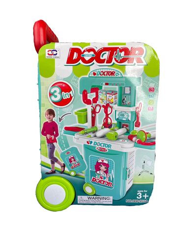 детские игрушки для девочек: Набор доктора чемодан [ акция 50% ] - низкие цены в городе! Новые! В