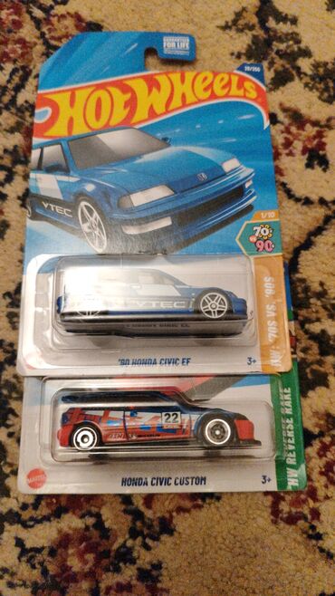 Avtomobil modelləri: Hot Wheels kolleksiya die-cast modelləri – blister qablaşdırmada — 8
