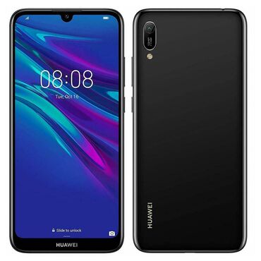 huawei y7 ekran: Huawei Y6, 32 GB, rəng - Qara, İki sim kartlı