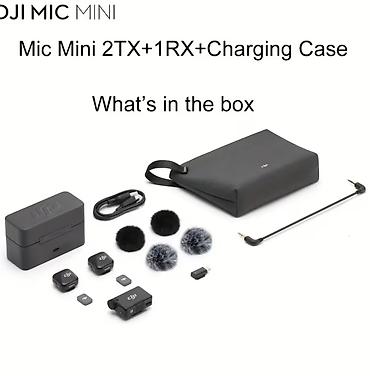 dji mikrofon: DJI Mic Mini – simsiz mikrofon sistemi (2TX + 1RX + Şarj Qutusu) — 4