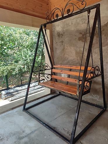 İşlənmiş, Skamya-yelləncəl, Metal