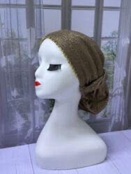 Платки: Платок, Осень-весна, С узорами, С бисером, Вязаная модель — 2