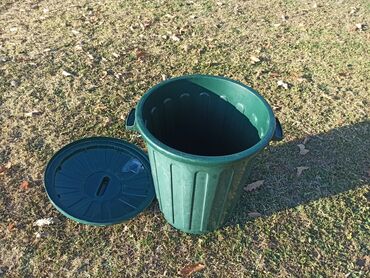 Ostala baštenska oprema: Plastična kanta za smeće zapremine 46L. Prubližne dimenzije ф40/32cm — 4