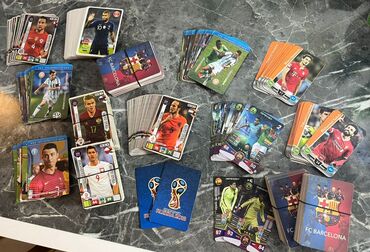 futbol kartları: Futbol kartlari, (350-yə yaxin), kartlar təzə vəzyətdədir. Hazirda bu