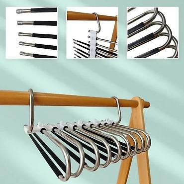 ormar za igračke: Višenamenski organizator/vešalica za pantalone i marame – set od 2 — 5