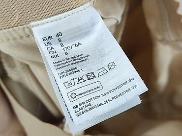 6 9 wzrost: H&M, Spodnie materiałowe damskie, rozmiar L — 5