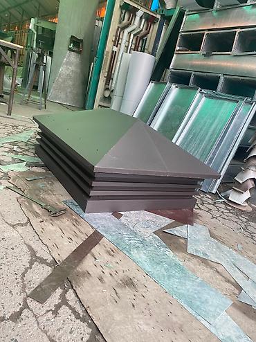 Жестяные работы: Дымаходы и калпакипарапеты — 9