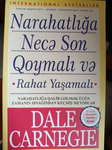 Digər kitablar və jurnallar: "Narahatlığa Necə Son Qoymalı və Rahat Yaşamalı" kitabı, həyatda