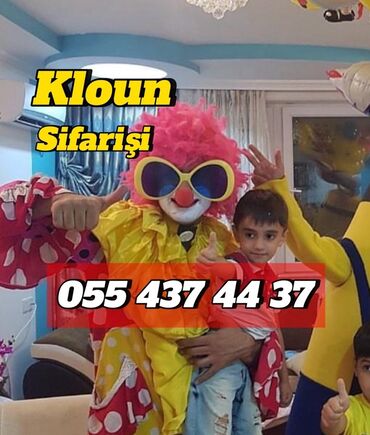 Tədbirlərin təşkili | Klounlar