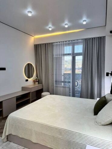 азамат авто базары батир сатылат: 2 комнаты, 65 м², Элитка, 4 этаж, Дизайнерский ремонт