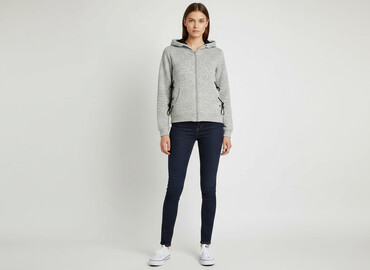 bluzy dresowe guess: Кофта з каптуром жіноча, розмір S