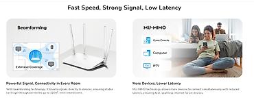 Modemlər və şəbəkə avadanlıqları: AC1200 Gigabit Mesh Wi‑Fi Router – WR1300 3.0 Xüsusiyyətlər: - — 4