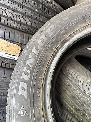 95: Шины 225 / 65 / R 17, Лето, Б/у, Комплект, Легковые, Япония, DUNLOP — 3