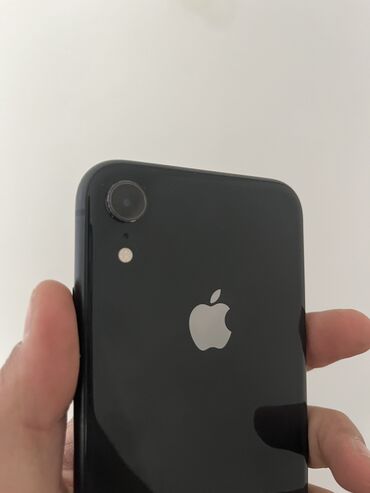 батарейки для телефона: IPhone Xr, Жаңы, 128 ГБ, Jet Black, Заряддоочу түзүлүш, Коргоочу айнек, Каптама, 78 %