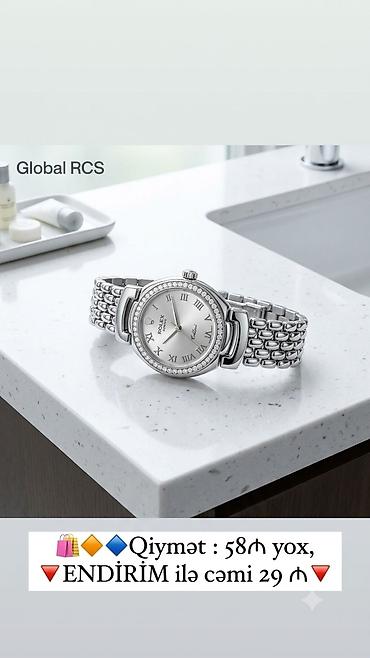 apple watch series 1: Yeni, Qol saatı, Rolex, rəng - Qızılı — 4