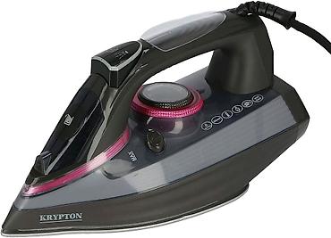 Утюги: №: 16566 Məhsulun adı: Ütü Krypton KNSI6137N Black Brend: Krypton — 1