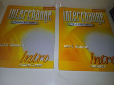 Digər: Interchange (student's book & workbook) почти новые нечего не