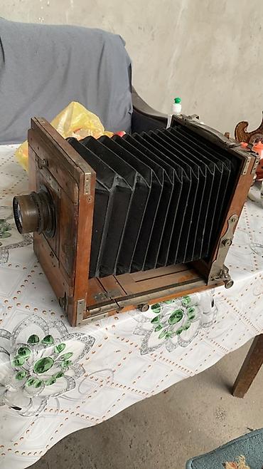 pc case: Большой форматный фотоаппарат с мехом (камерный/пластинный) — 1