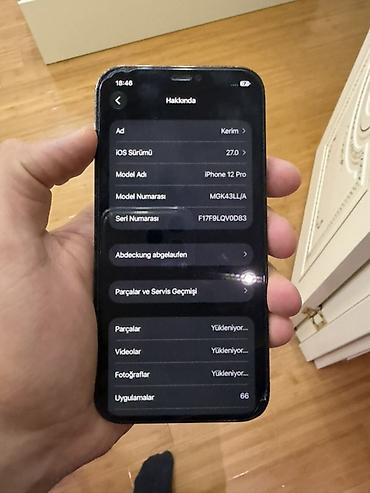 ses mixeri: IPhone 12 Pro, Sierra Blue, Face ID — 6