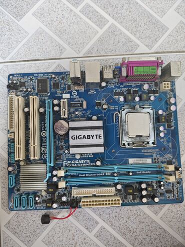 notebook soyuducu: Ana Platası Gigabyte G41 İşlənmiş