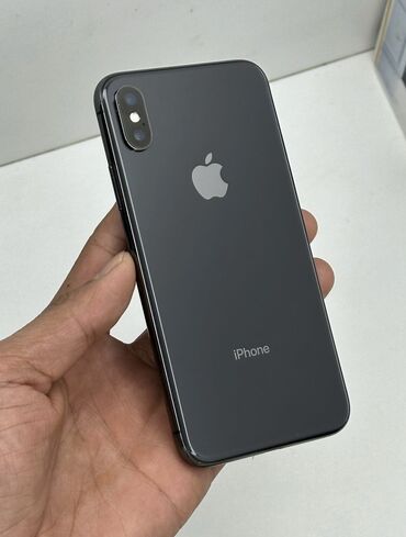 телефон 15000: IPhone Xs, Б/у, 256 ГБ, Черный, Наушники, Зарядное устройство, Защитное стекло, 75 %