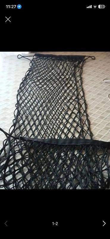 maşın baqajı: Avtomobil baqajı üçün elastik təşkilatçı tor - Rəng: qara - Material — 1